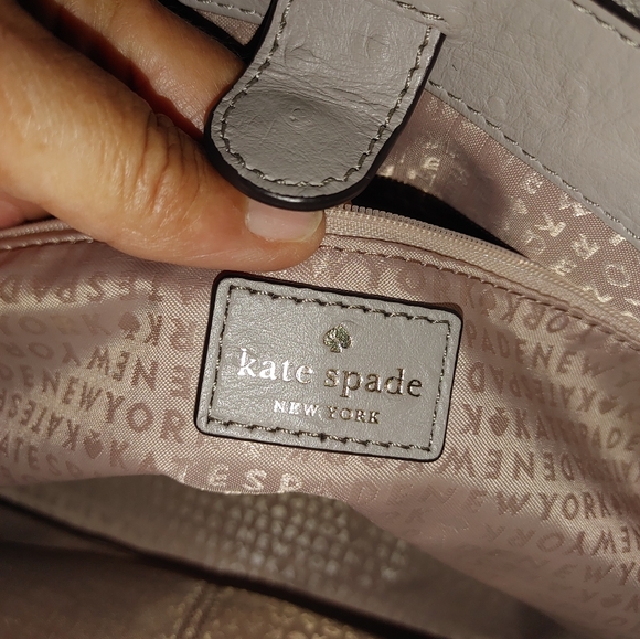 Kate Spade Bristol Drive Loden Ostrich Embossed Satchel - Picture 11 of 16